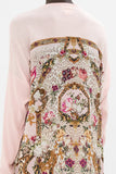 CAMILLA BAMBINO BLISS V NECK JUMPER WITH PRINT BACK