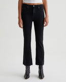AG JEANS FARRAH BOOT CROP IN SULFUR BLACK