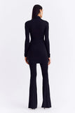 SUBOO AUGUSTE GATHERED PANT BLACK