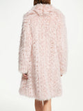 UNREAL FUR ESPERANZA COAT IN BLUSH