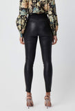 ONCE WAS SELINE STRETCH LEATHER PANT IN BLACK