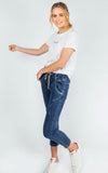 DRICOPER ACTIVE DENIM JEANS IN DARK INDIGO