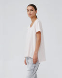 JAC + MOOKI CINDY TEE-SHIRT IN HEAVENLY PINK