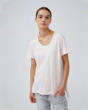 JAC + MOOKI CINDY TEE-SHIRT IN HEAVENLY PINK