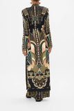 CAMILLA THEY CALL HER NEFERTARI HAND EMBELLISHED CROSS OVER COAT