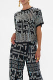 CAMILLA READ MY GLYPHS CLASSIC TEE