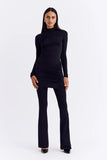 SUBOO AUGUSTE GATHERED PANT BLACK