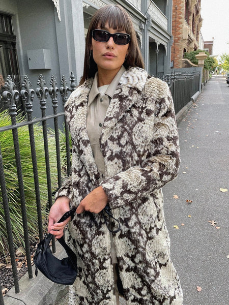 UNREAL FUR MADAM GRACE COAT