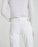 AG JEANS THE EX BOYFRIEND SLOUCHY SLIM IN CRISP WHITE