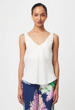 ONCE WAS DELRAY REVERSIBLE CUPRO CAMI IN IVORY