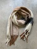 SUNSET SCARF IN BROWN TONES