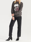 ENA PELLY MODERN FLORAL SWEATER