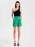 ENA PELLY JOLIE SUITING SHORT IN EVERGREEN