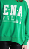 ENA PELLY GANG SWEATER IN EVERGREEN