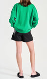 ENA PELLY GANG SWEATER IN EVERGREEN